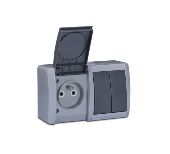 Контакт + ключ сериен пкомоткрит монтаж сив IP54 Nora Mutlusan.png